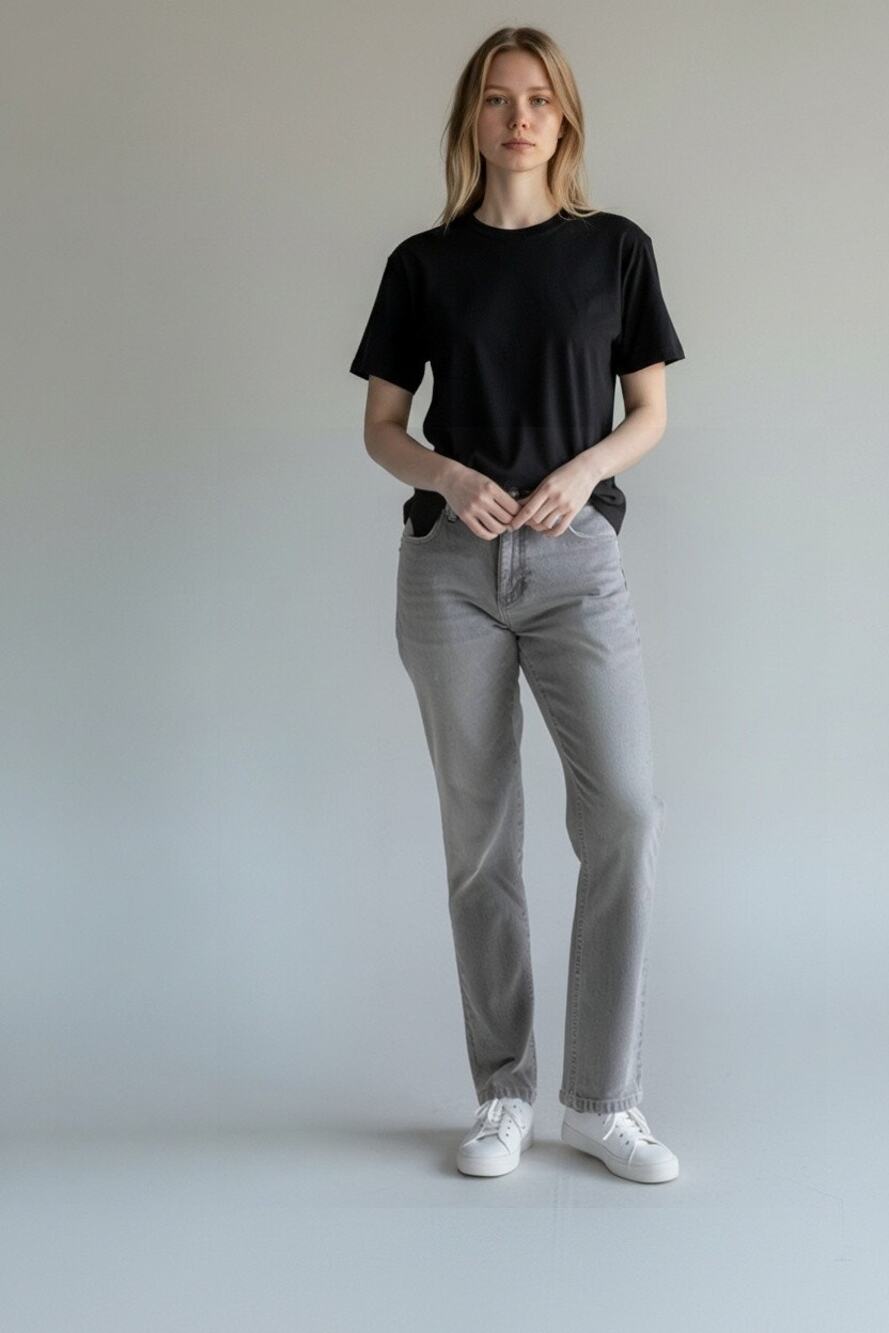 Dondup Charlotte Super Skinny Bootcut Fit Jeans Womens 29 Grey Denim Stretch